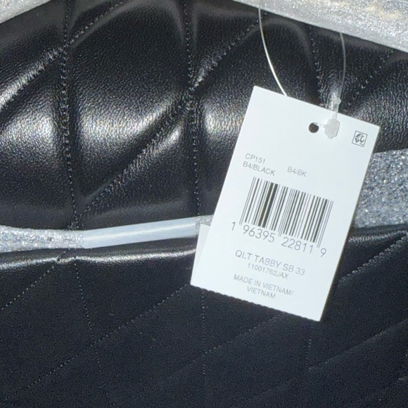 Coach Black Tabby 33 Quilted Nappa Leather Shoulder Bag CP151 $790 Retail - Picture 6 of 16